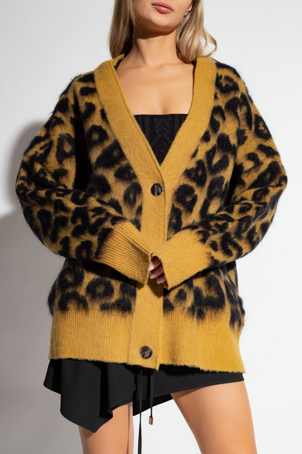 IetpShops Denmark Yellow Keira cardigan The Attico Southern